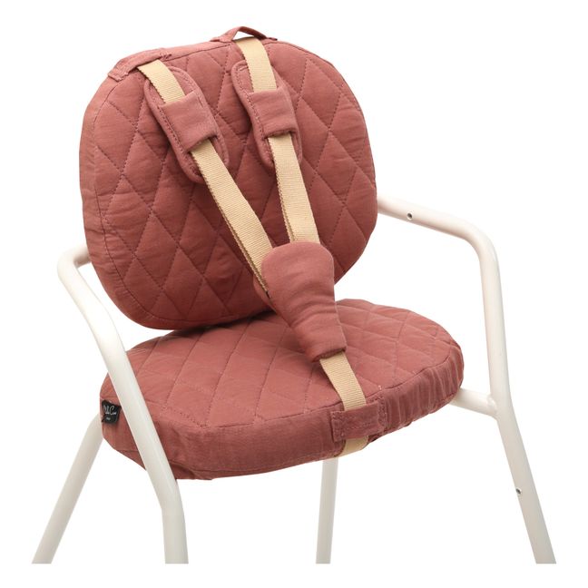 Seduta in garza di cotone per sedia, modello: Tibu | Palissandro