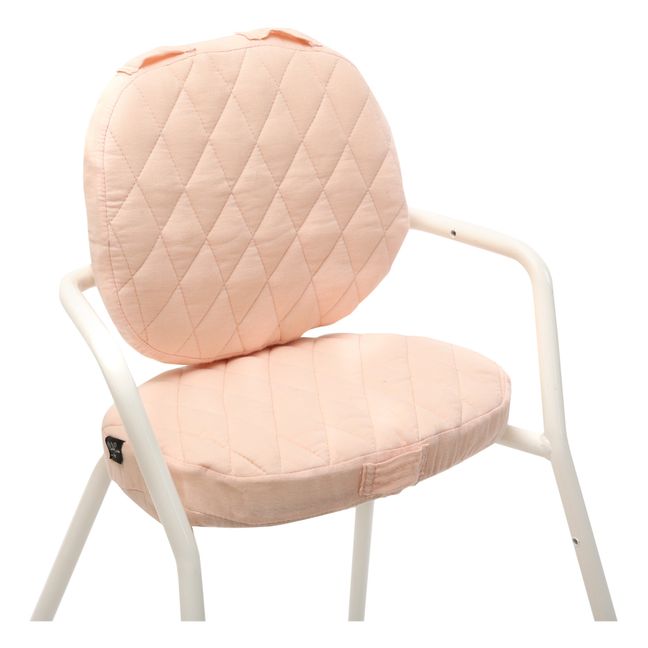 Cotton Muslin Seat Cushions for Tibu Chair Nude