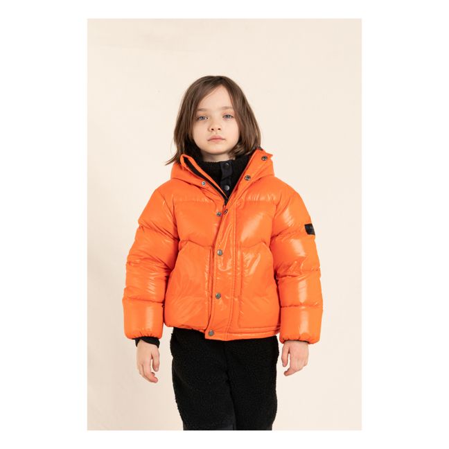 Snowflow Down Jacket Neon orange
