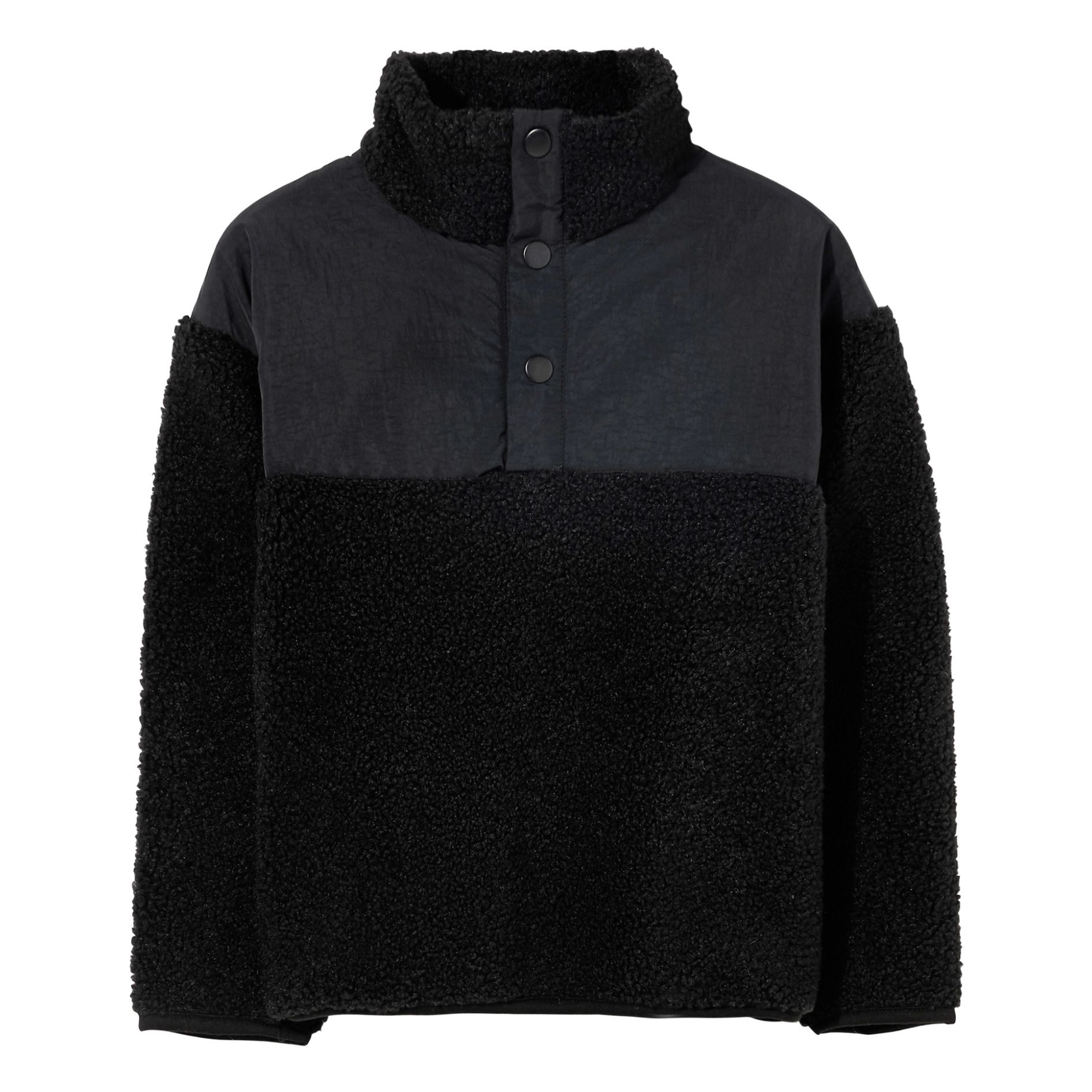 Finger in the nose - Sweat Sherpa Monday - Fille - Noir