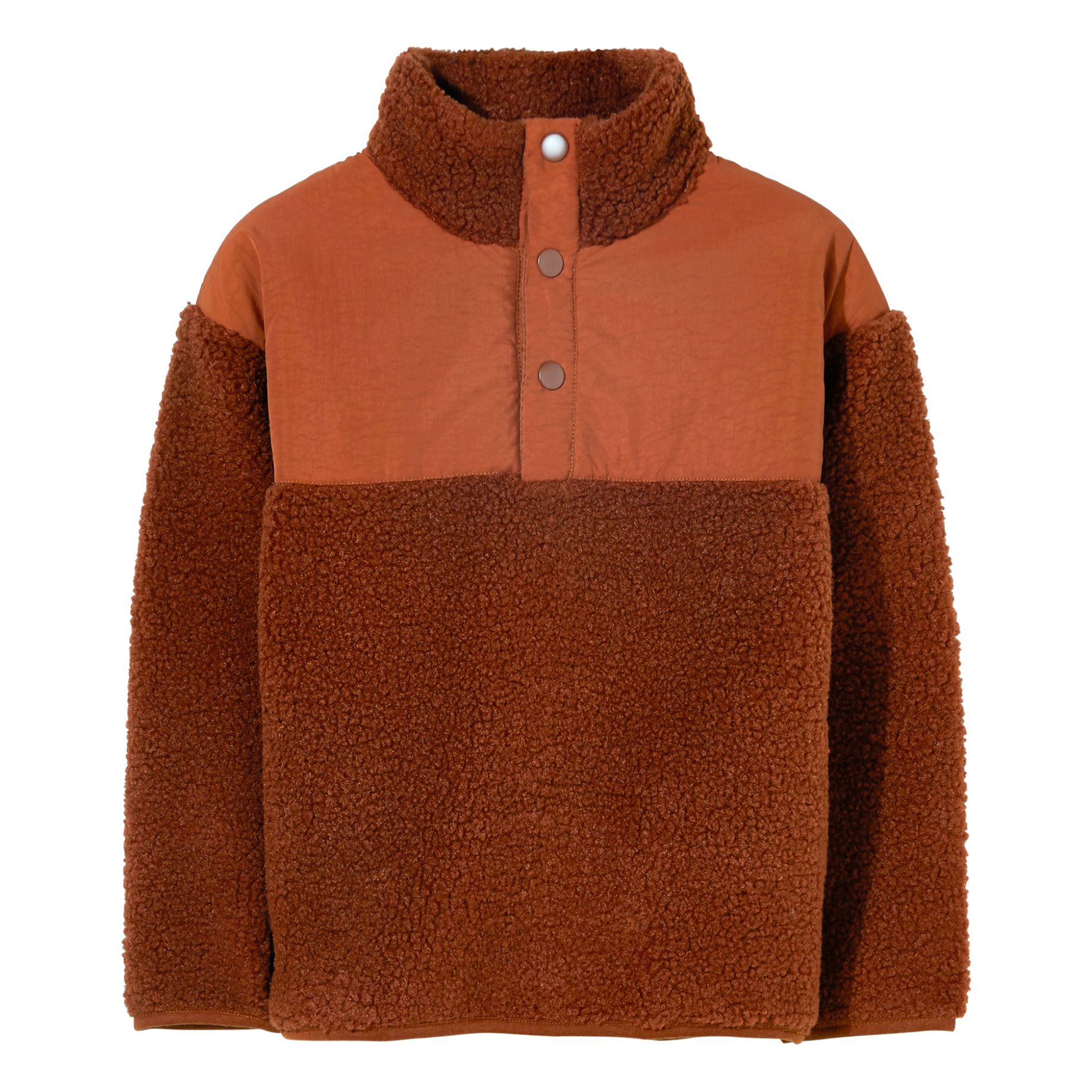 Finger in the nose - Sweat Sherpa Monday - Fille - Bordeaux