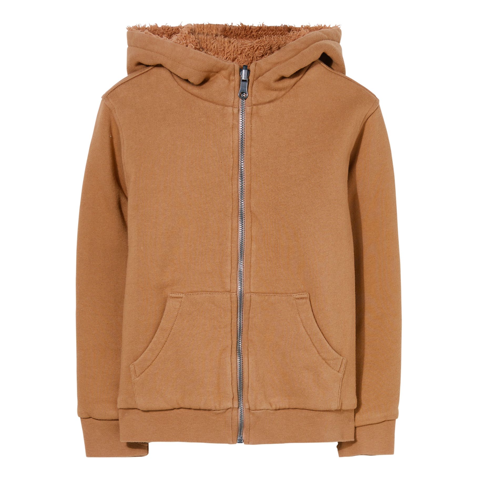 Finger in the nose - Hoodie Réversible Hooper - Fille - Camel