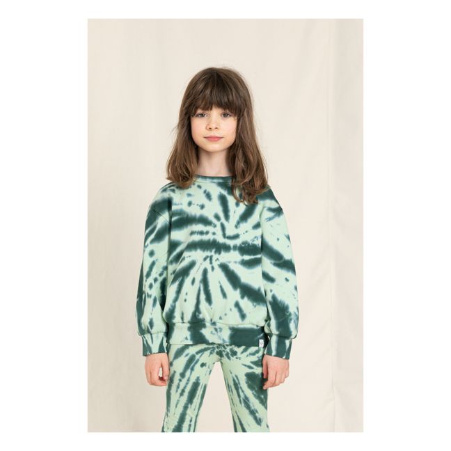 Felpa, Tie and Dye, modello: Wind Verde