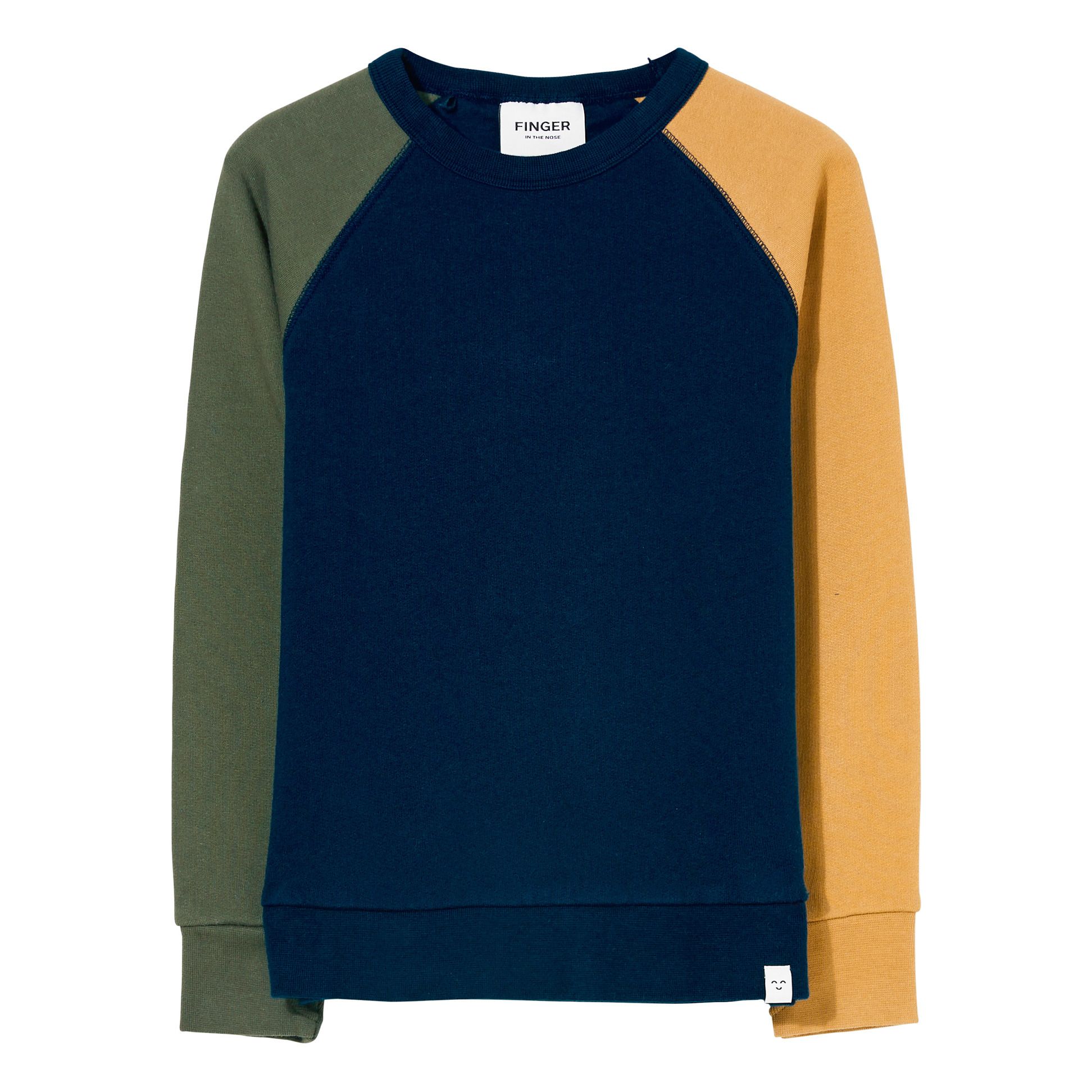 Finger in the nose - Sweat Hank - Fille - Bleu marine