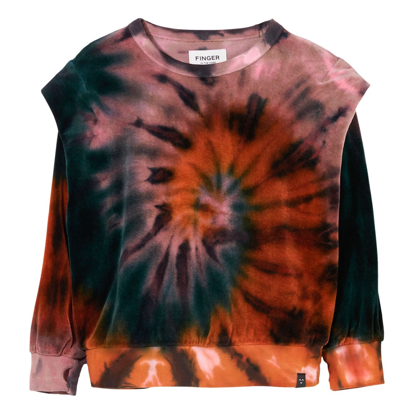 Finger in the nose - Sweat Velours Tie and Dye Carly - Fille - Lilas