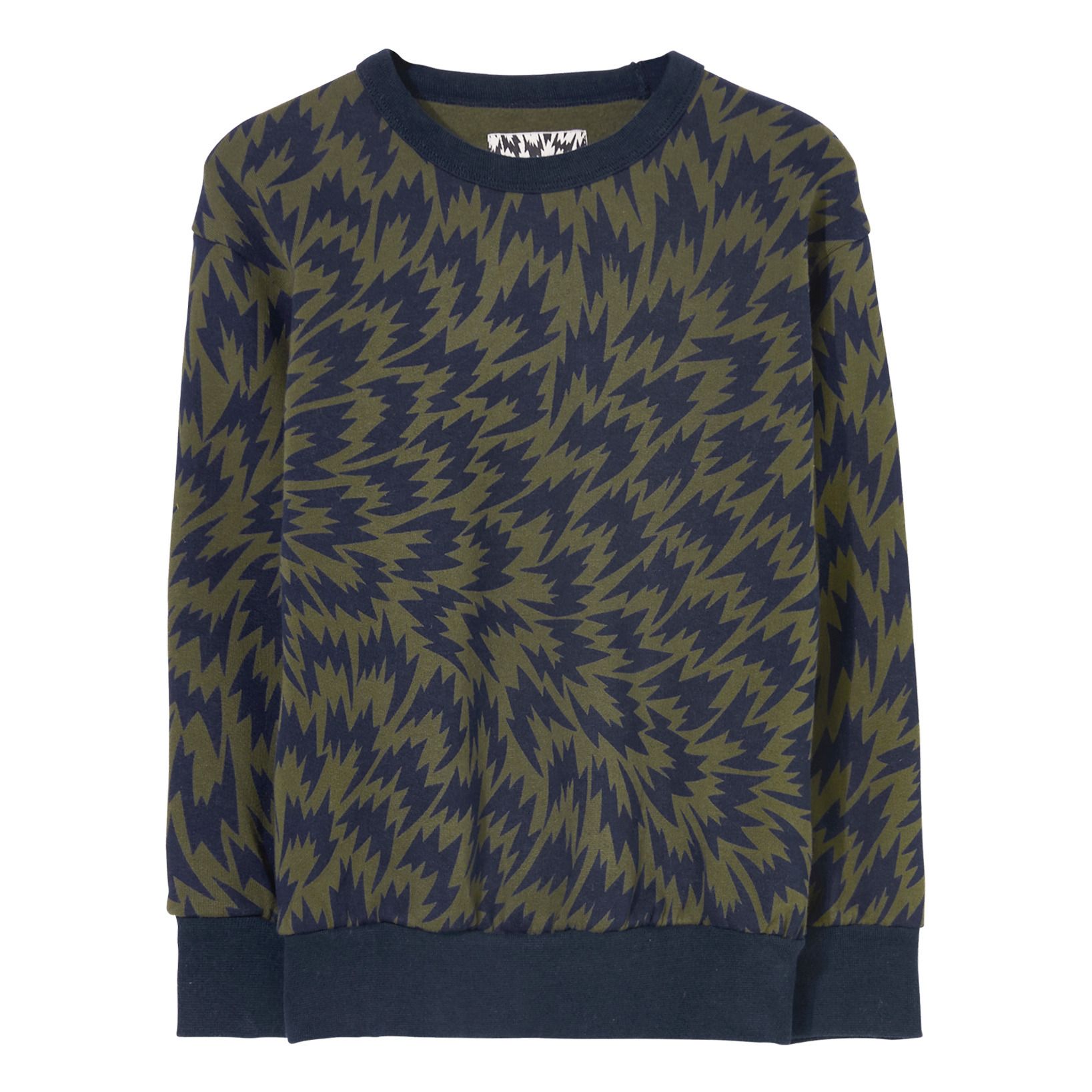 Finger in the nose - Sweat Eclair Wind - Fille - Vert kaki