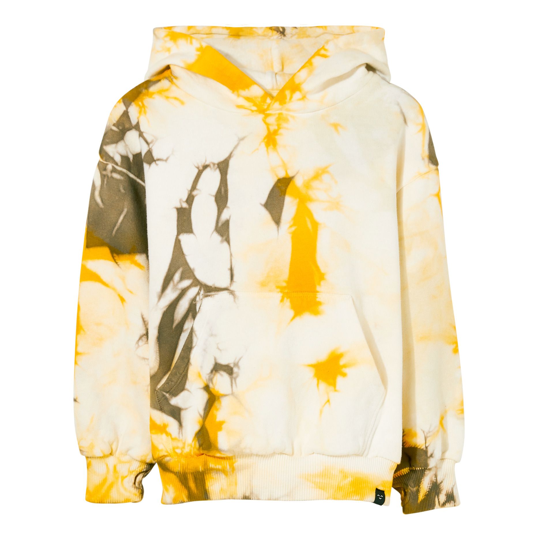 Finger in the nose - Hoodie Tie and Dye Horst - Fille - Jaune