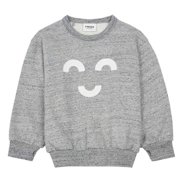 Macaroni Wind Sweatshirt Light grey Finger in the nose Fashion Teen ...