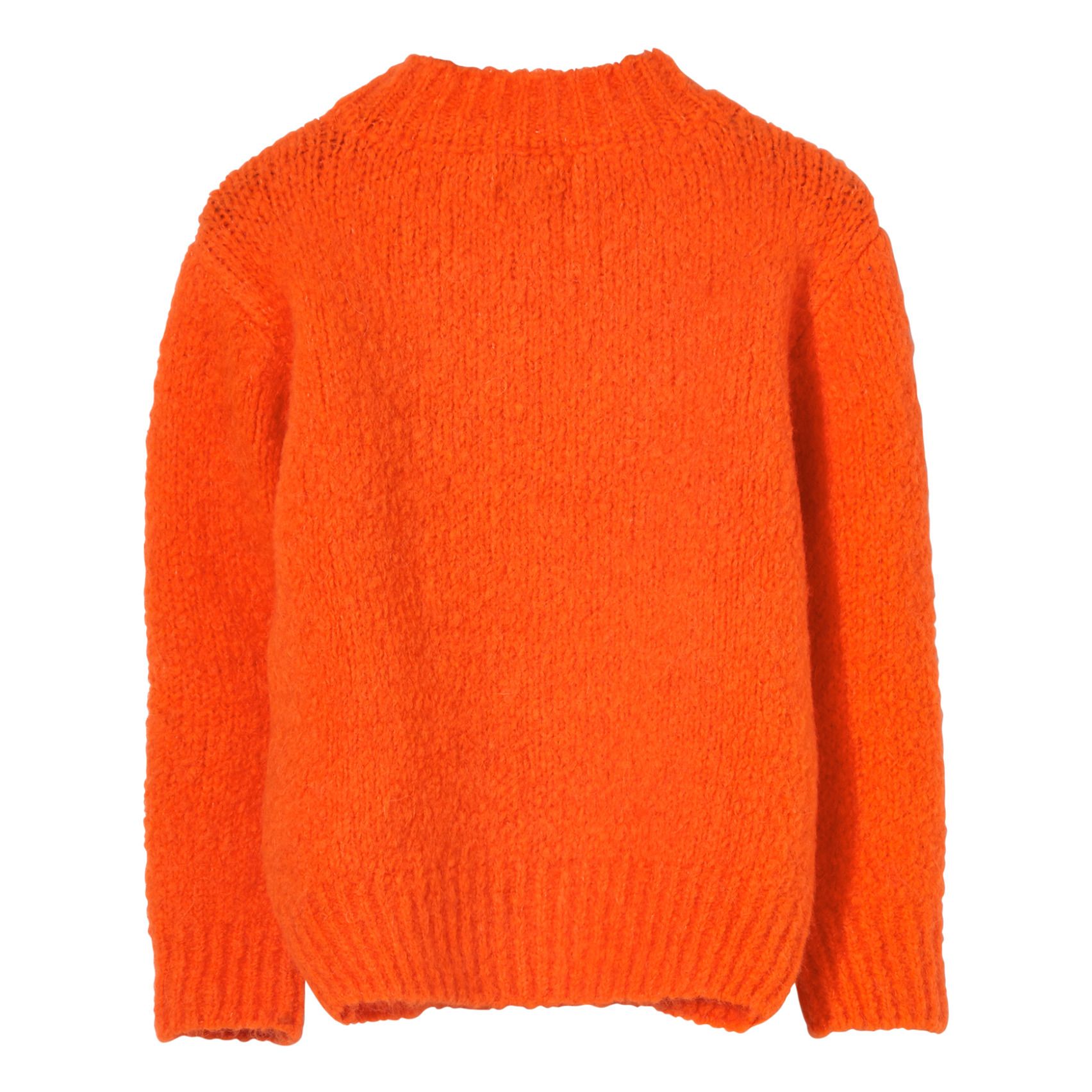 Pullover Merinowolle Lona Orange- Produktbild Nr. 4