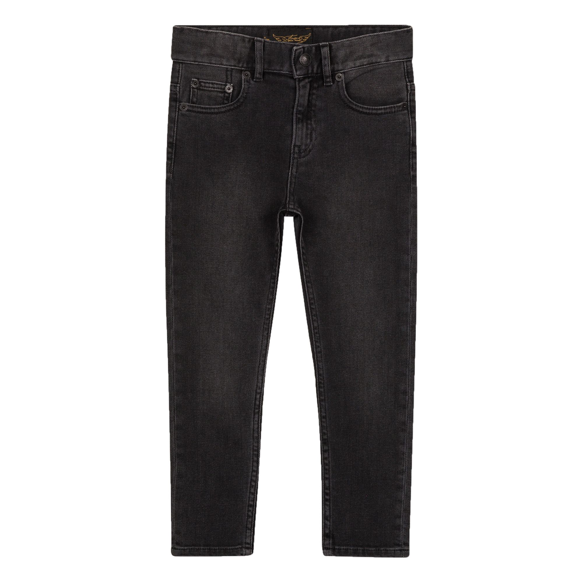 Finger in the nose - Jean Slim Ewan - Garçon - Denim noir