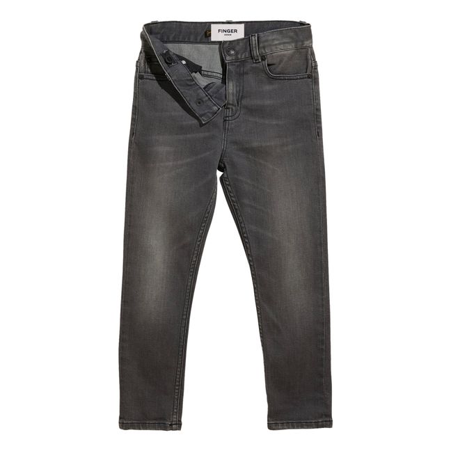 Ewan Skinny Jeans | Dark grey denim