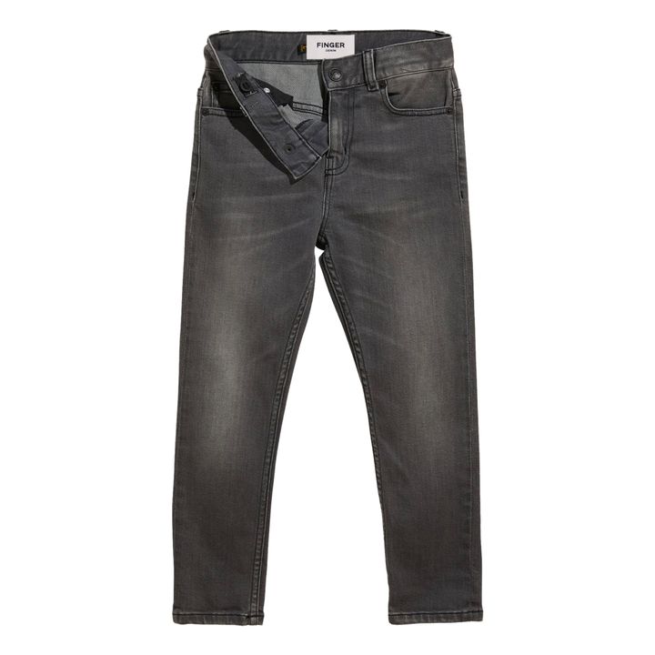 Jeans Slim, modello: Ewan | Denim grigio scuro- Immagine del prodotto n°1
