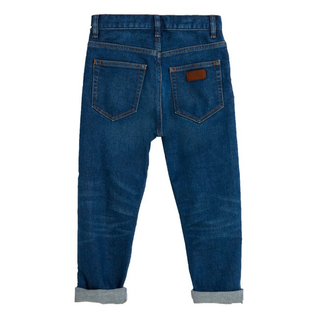 Jeans Recycelte Baumwolle Recyceltes Polyester Ollibis Denim Brut