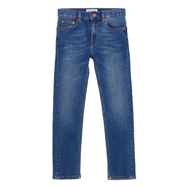 Jeans Slim Recycelte Baumwolle Recyceltes Polyester Icon | Denim- Produktbild Nr. 0