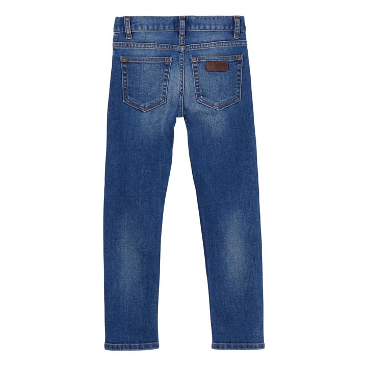 Jeans Slim in cotone riciclato, in poliestere riciclato, modello: Icon | Demin- Immagine del prodotto n°2