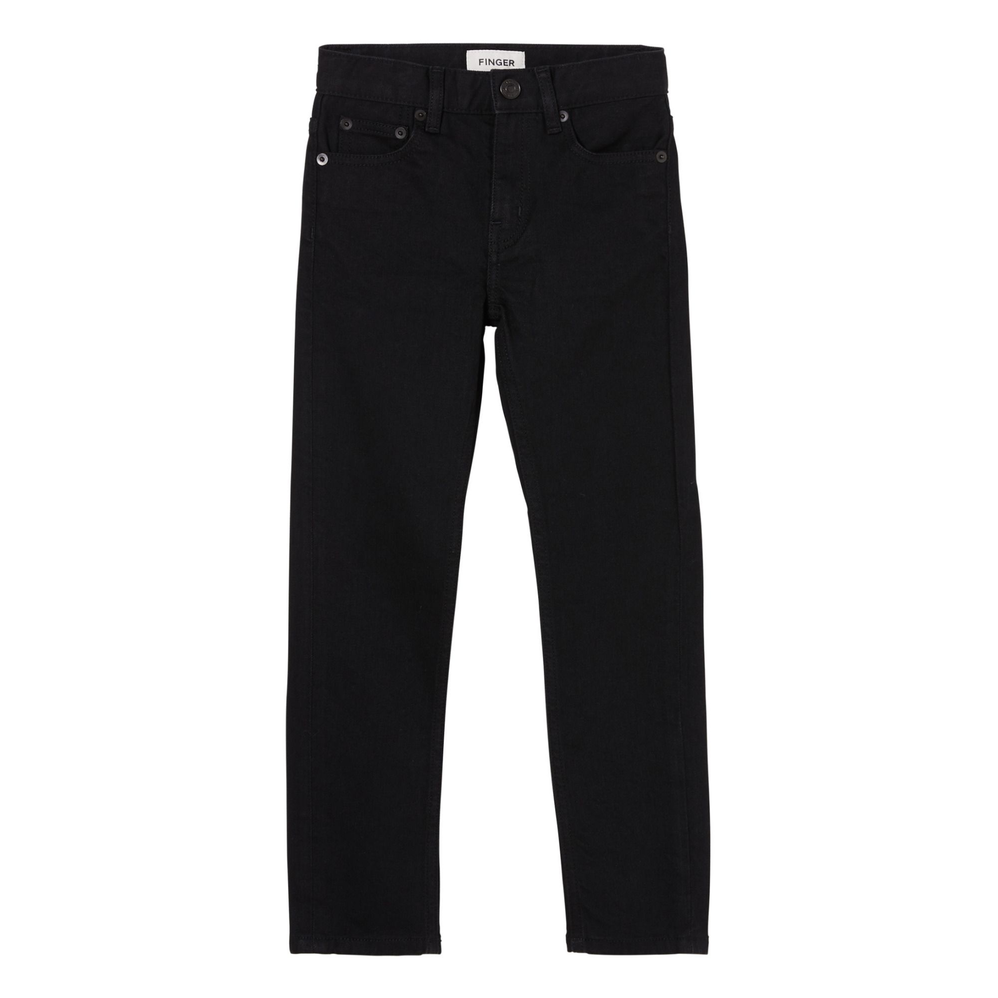 Finger in the nose - Jean Slim Icon - Fille - Denim noir