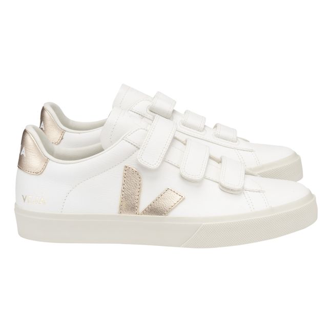 Recife Chrome-Free Velcro Sneakers - Women’s Collection - Gold