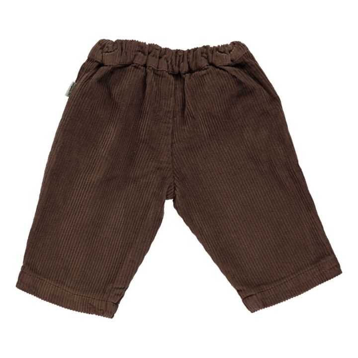 Pantaloni in velluto, a coste, modello: Pomelos | Marrone- Immagine del prodotto n°4