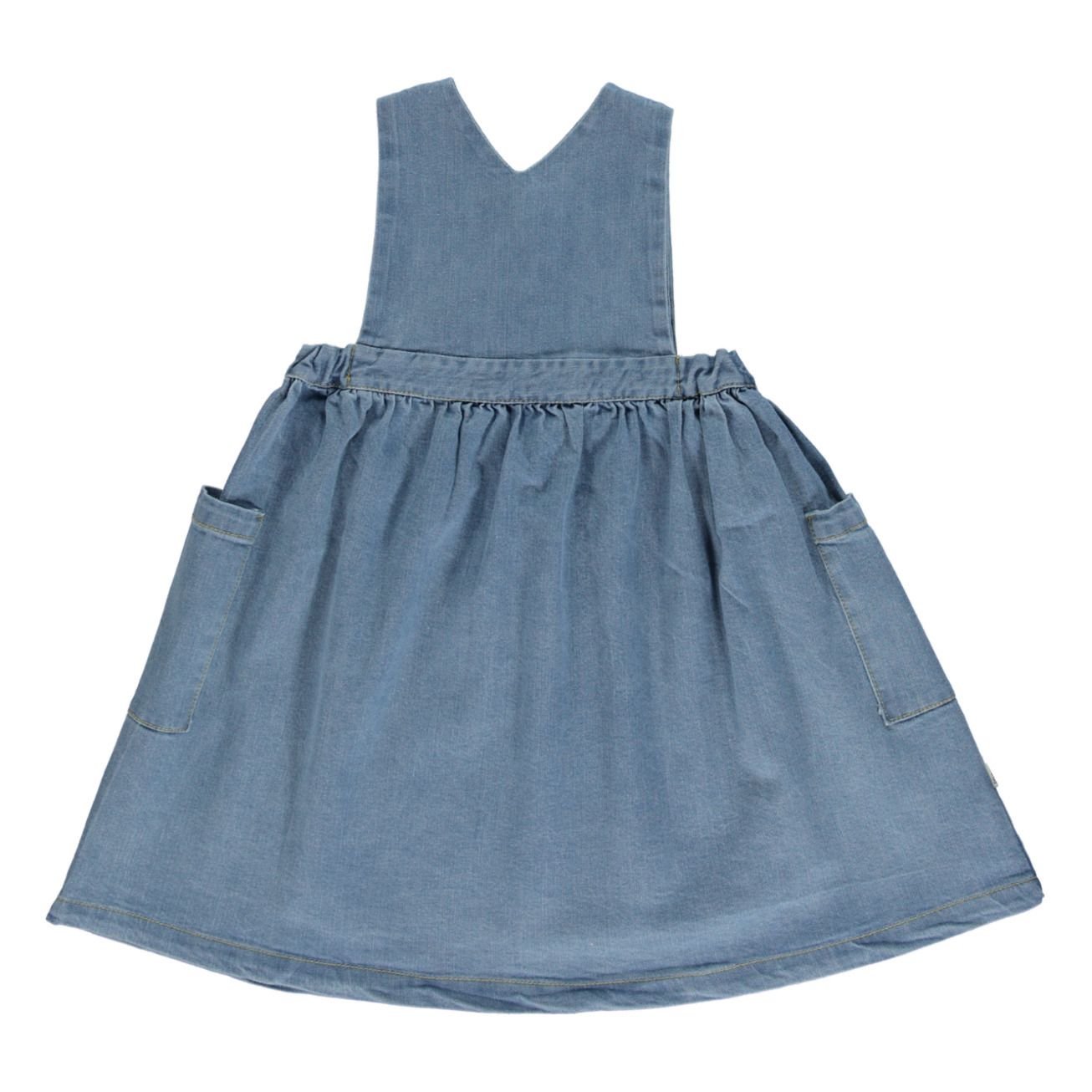 Poudre Organic - Robe Mangue - Fille - Bleu