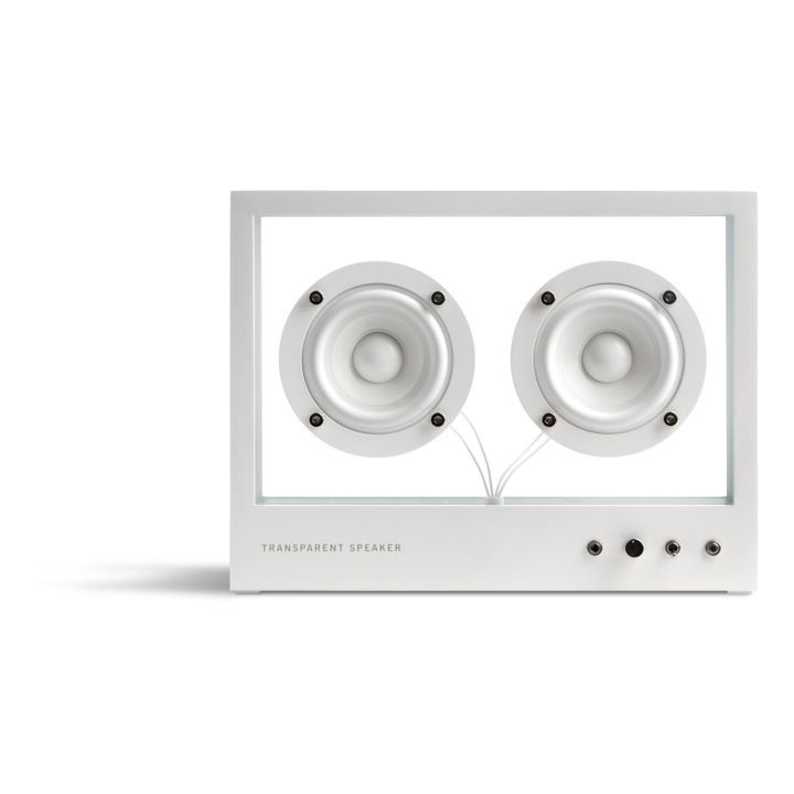 Tempered Glass Speaker | White- Product image n°0