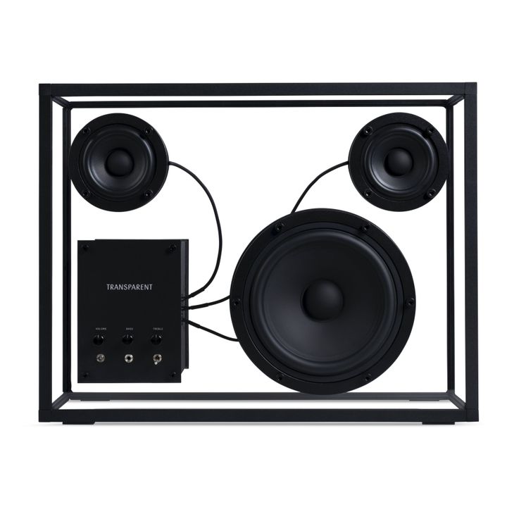 Tempered Glass Speaker | Black- Product image n°0