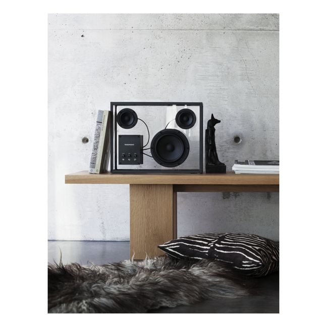 Tempered Glass Speaker | Black