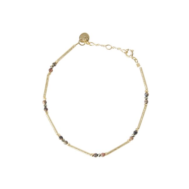 Ella Pyrite Bracelet  | Gold