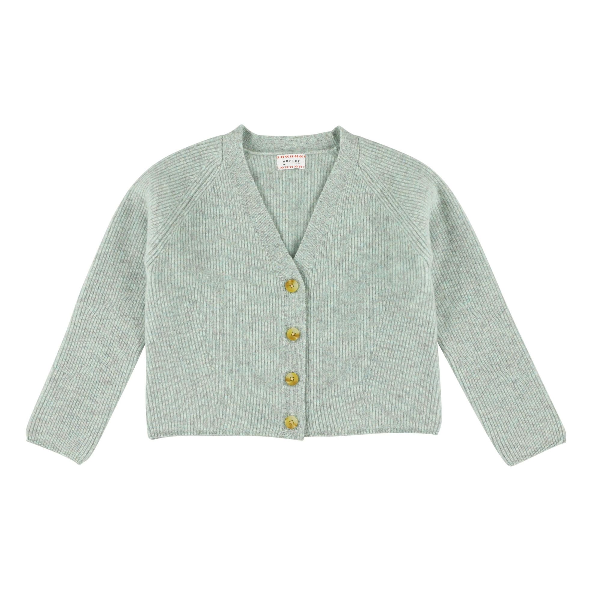 Morley - Cardigan Olsen - Fille - Vert d'eau