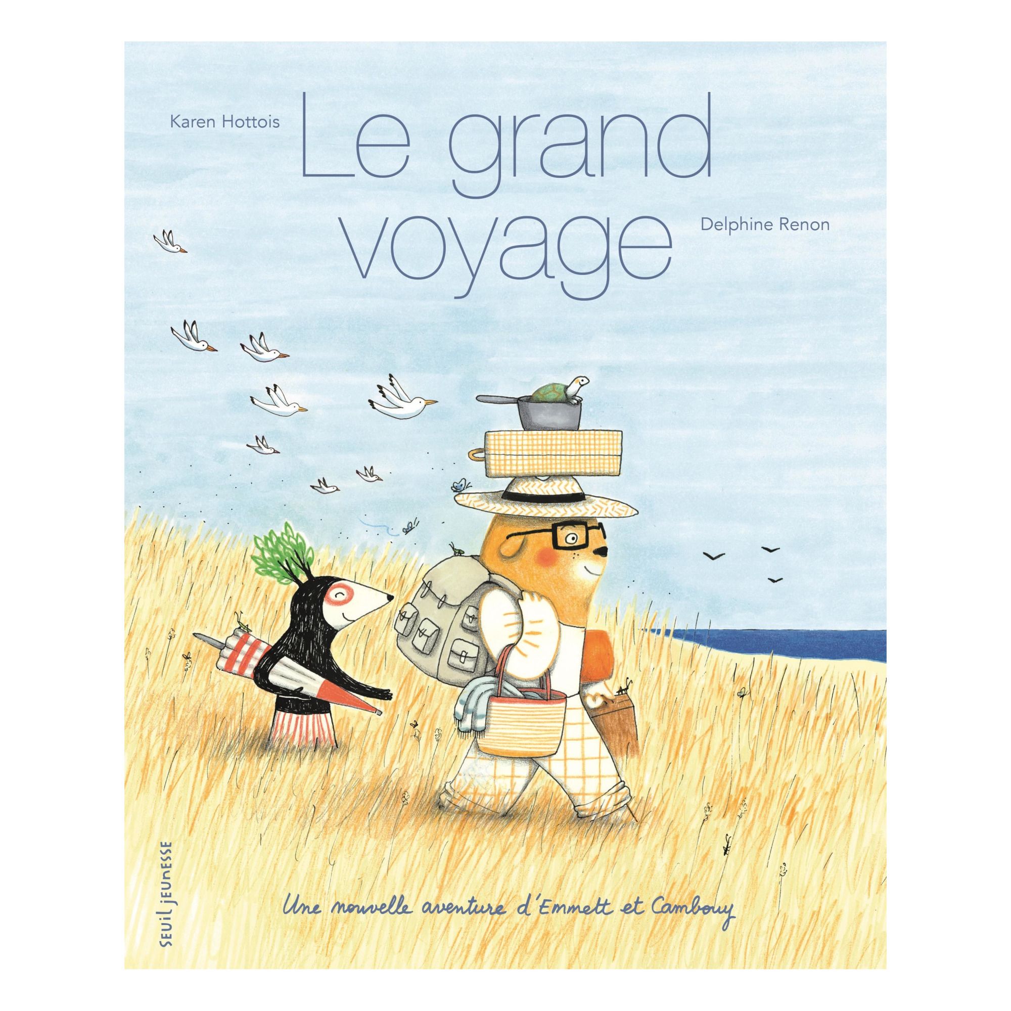 Seuil Jeunesse - Livre Le grand voyage - Karen Hottois - Multicolore