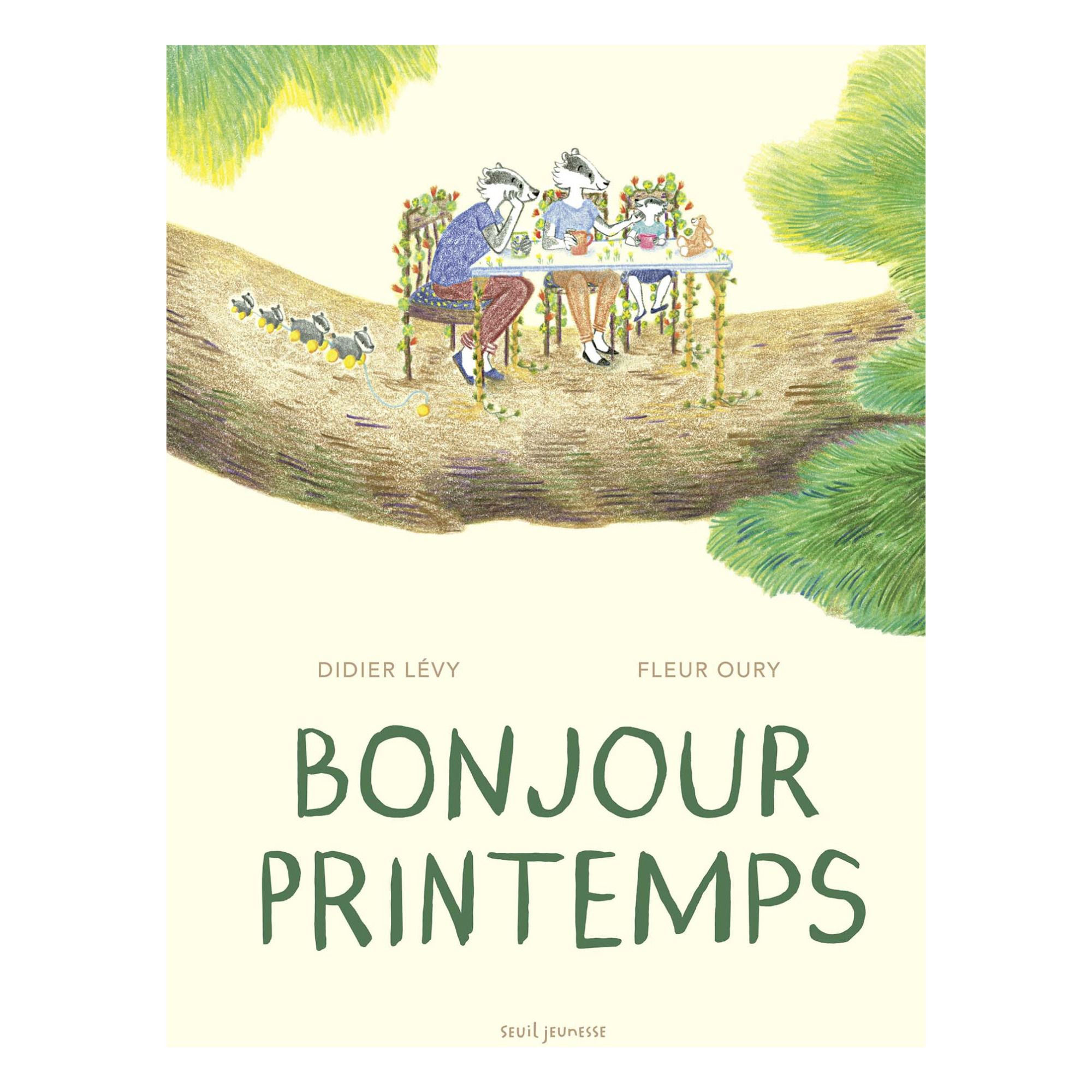 Seuil Jeunesse - Album Bonjour printemps - Didier Lévy - Multicolore
