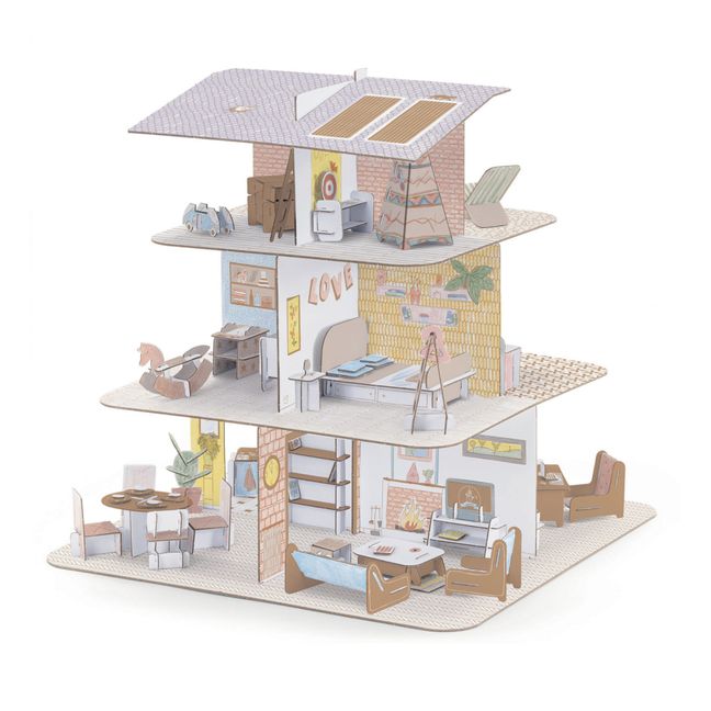 DIY - Puppenhaus aus Pappe