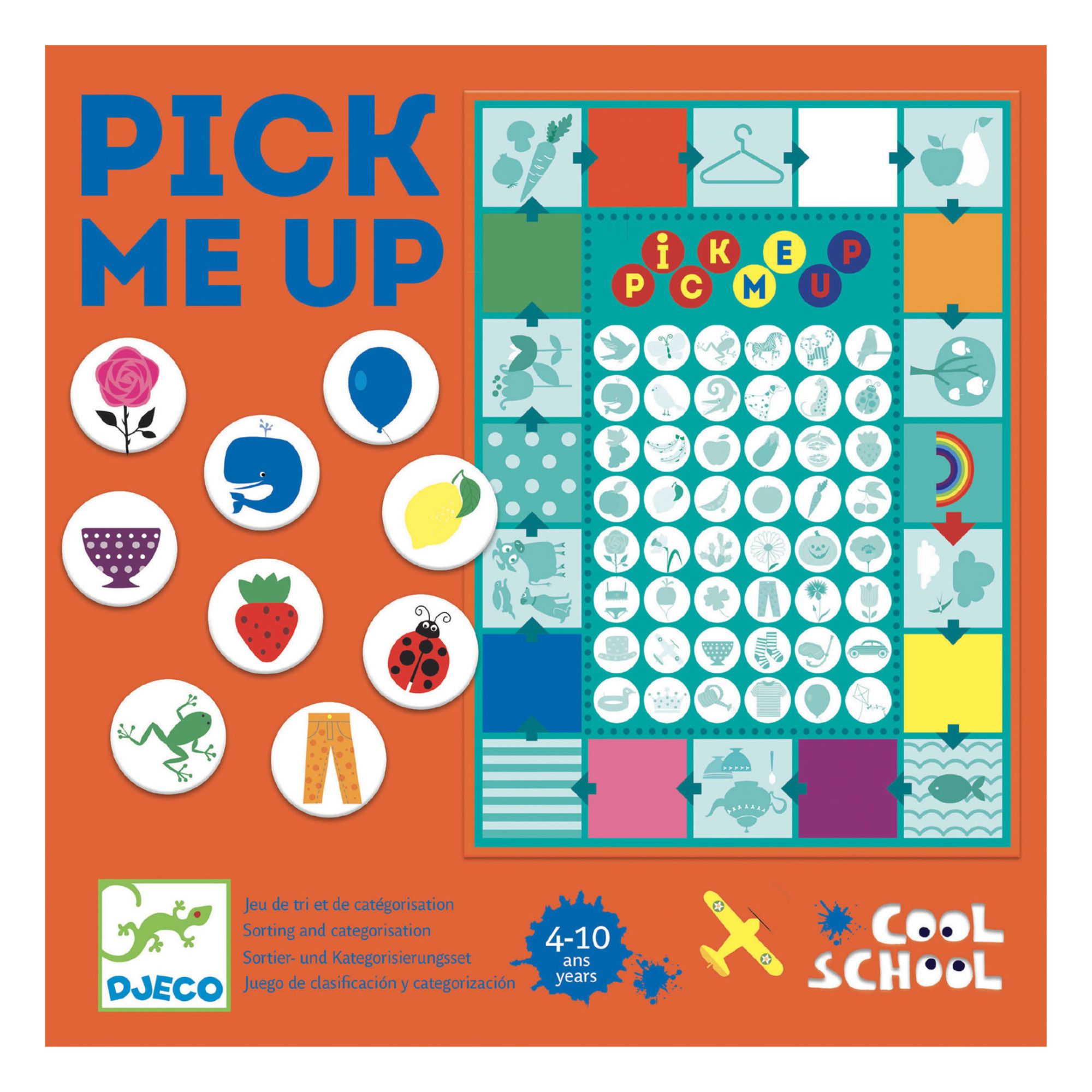 Djeco - Jeu de société Pick me up - Multicolore
