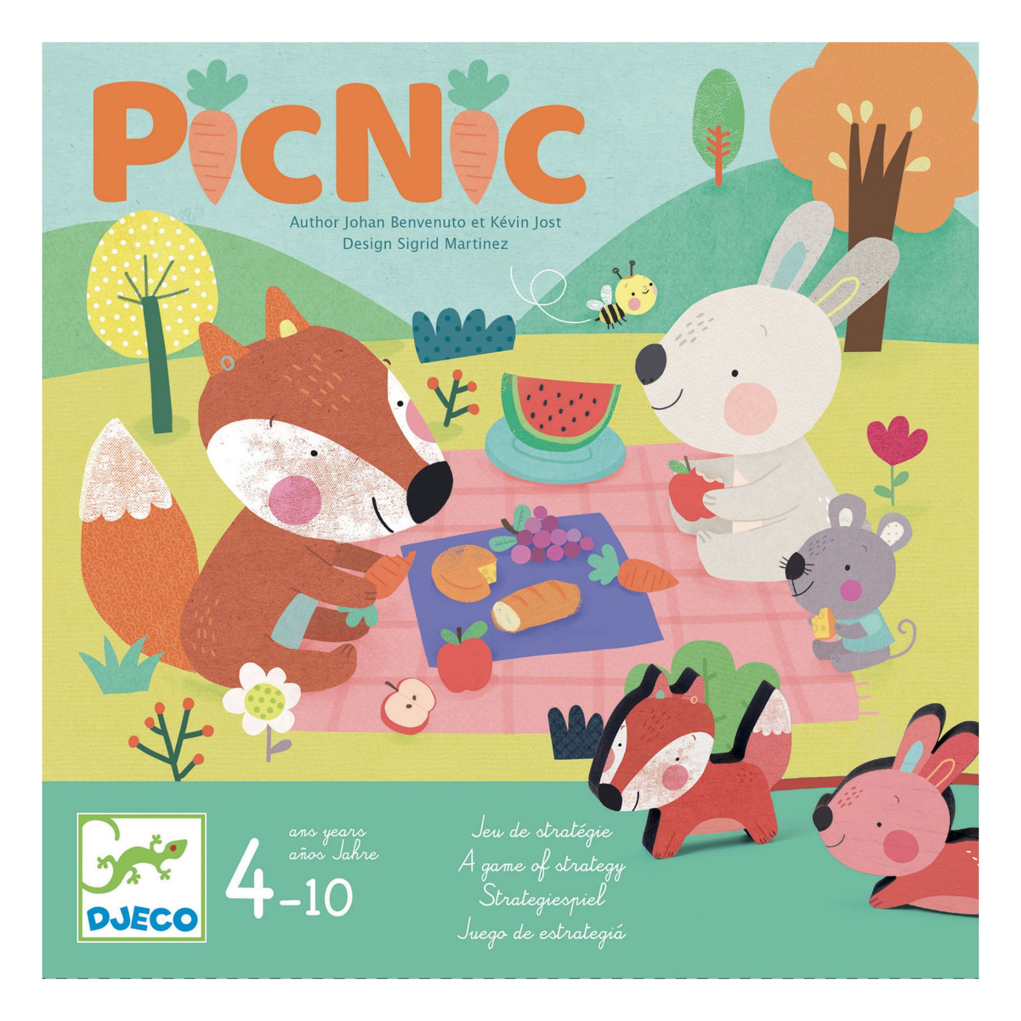 Djeco - PicNic - Multicolore