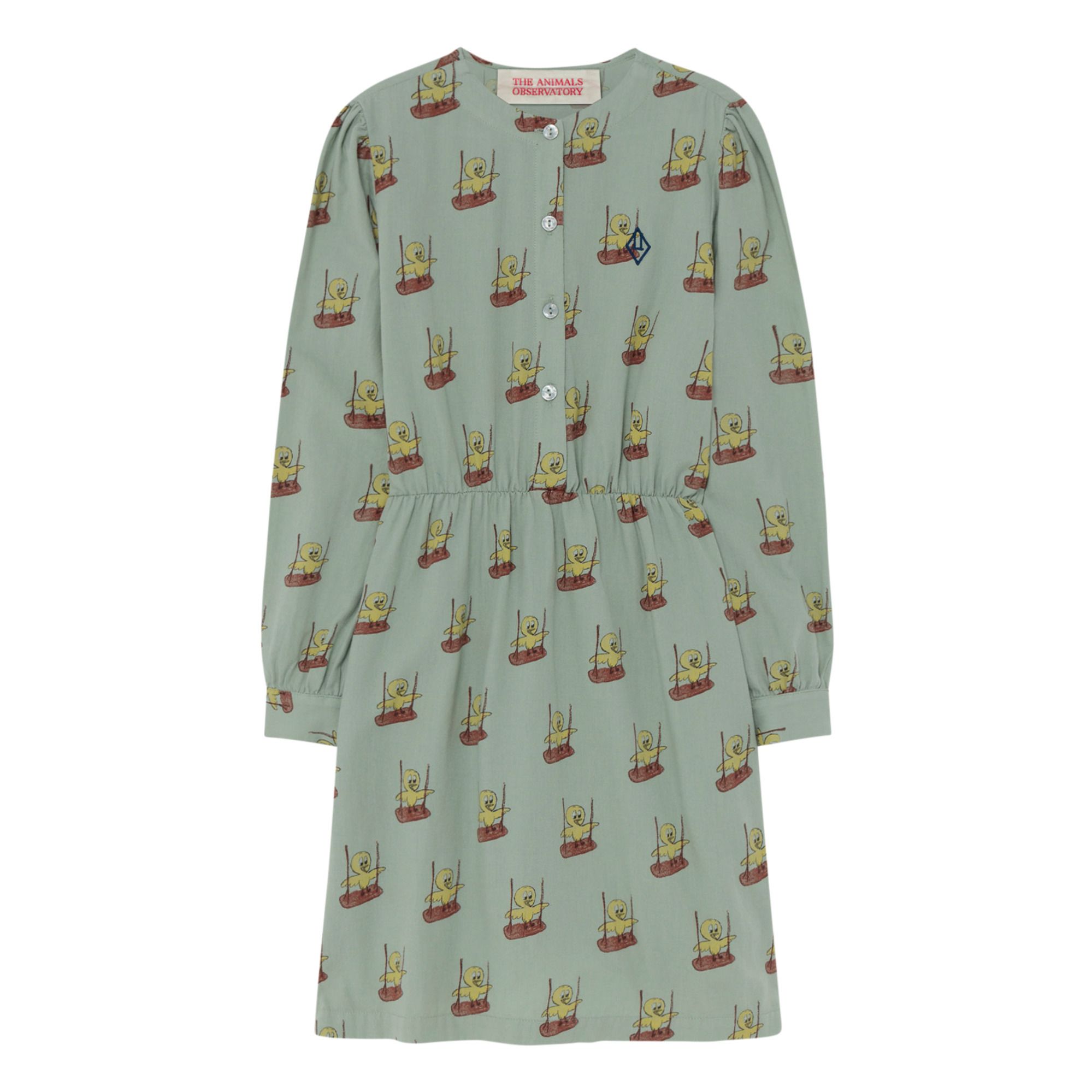 The Animals Observatory - Robe Oiseaux Weasel - Fille - Sauge