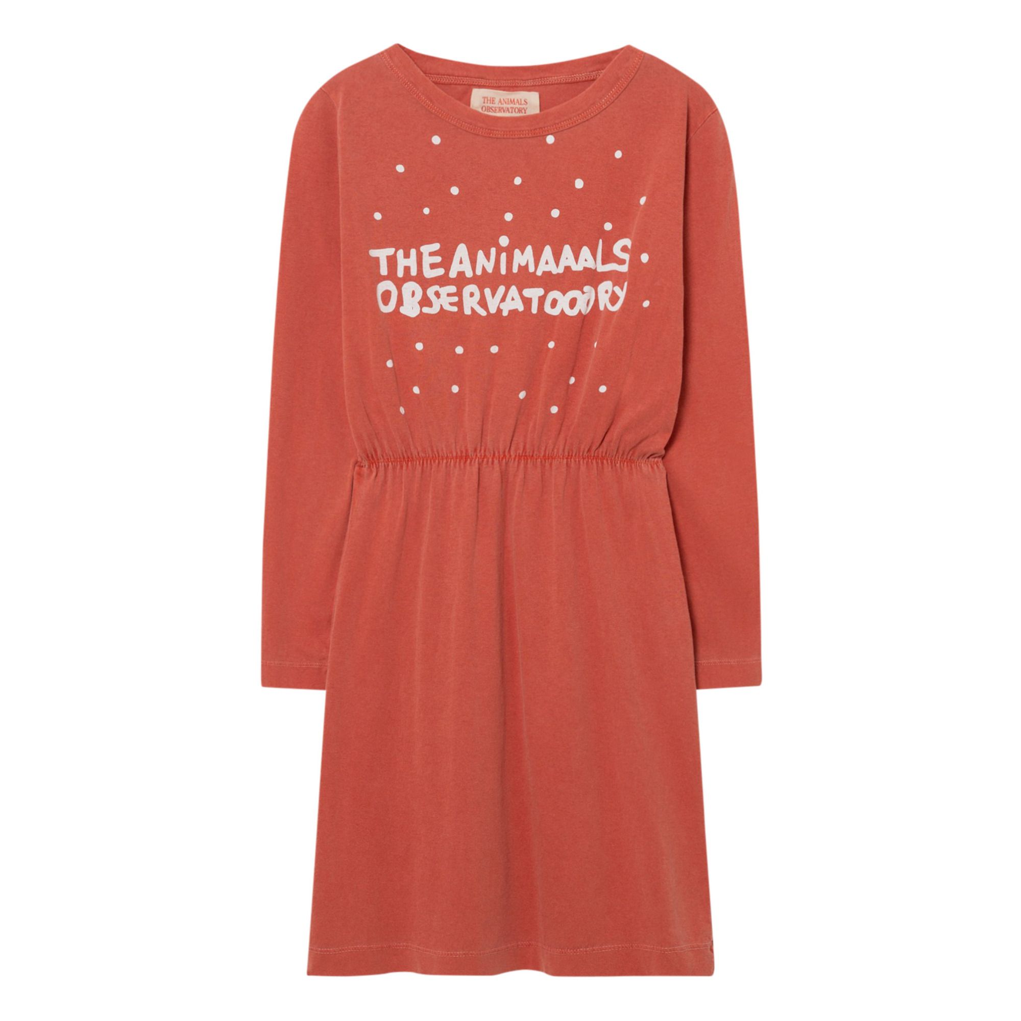 The Animals Observatory - Robe Jersey Crab - Fille - Rouge