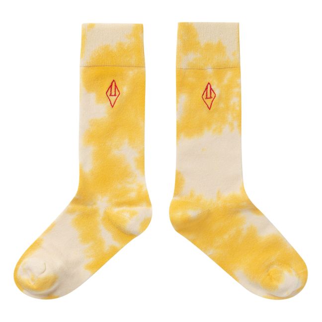 Calcetines Tie and Dye Snail Amarillo