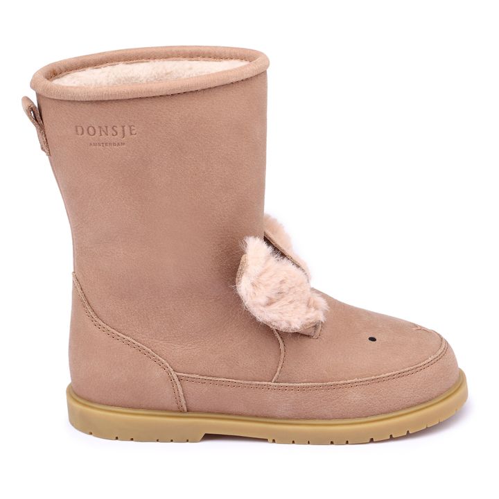 Wadudu Exclusive Fur-Lined Rabbit Boots | Marron glac- Product image n°3