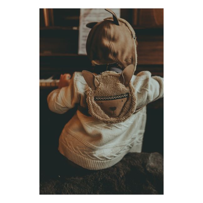 Kapi Exclusive Alpaca Backpack Marron glac