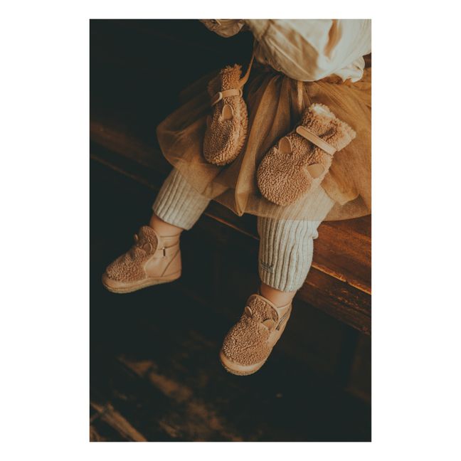 Richy Brown Bear Mittens | Marron glac