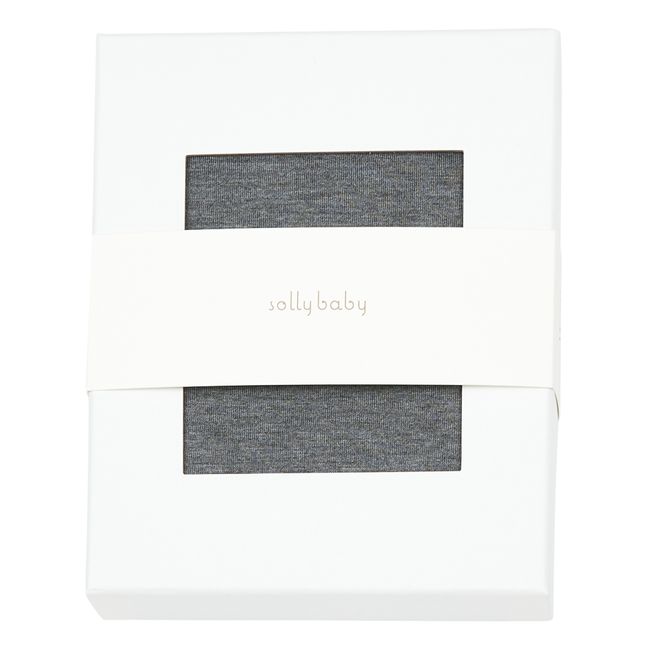 Fascia porta bebè in modale | Grigio scuro