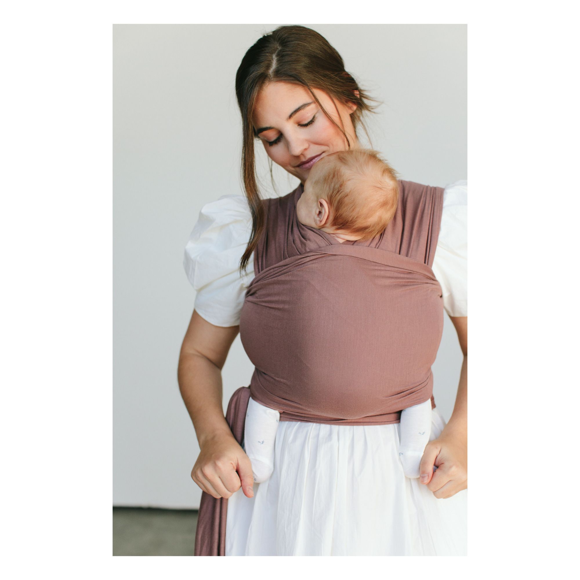 The Wrap Modal Baby Wrap Carrier Dusty Pink- Product image n°2