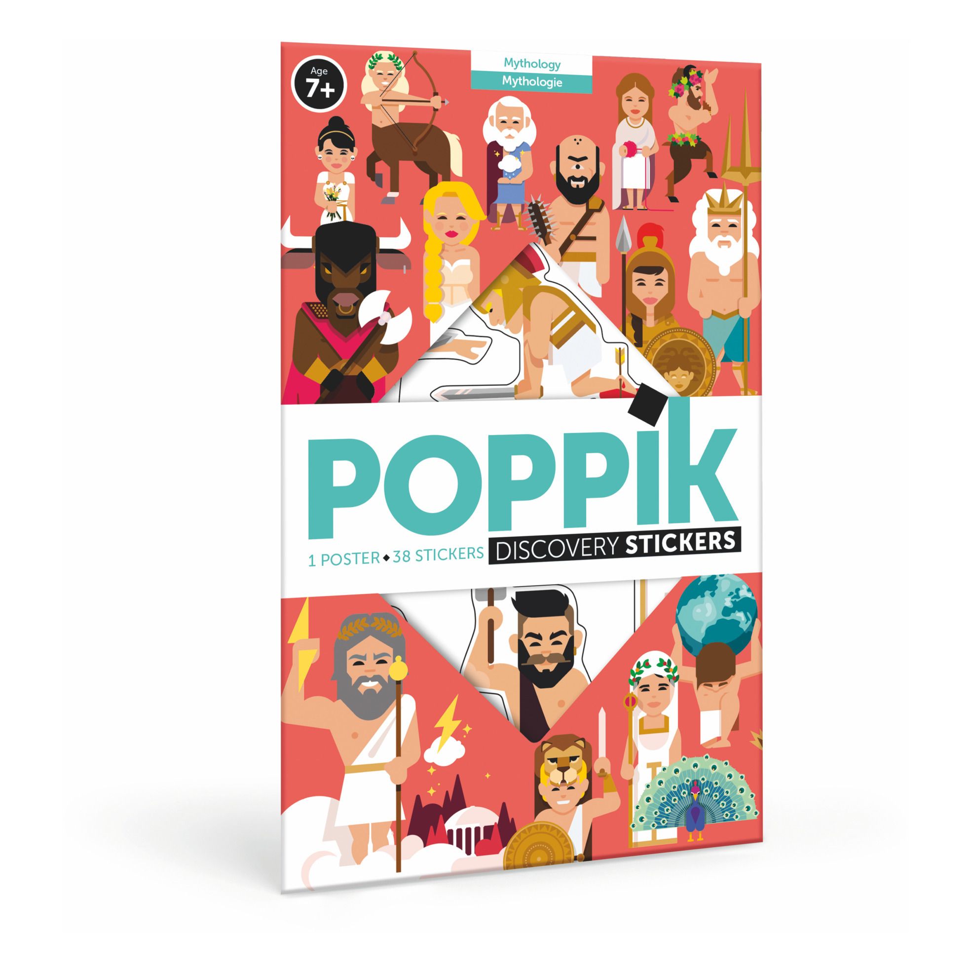Poppik - Poster stickers Mythologie - Multicolore