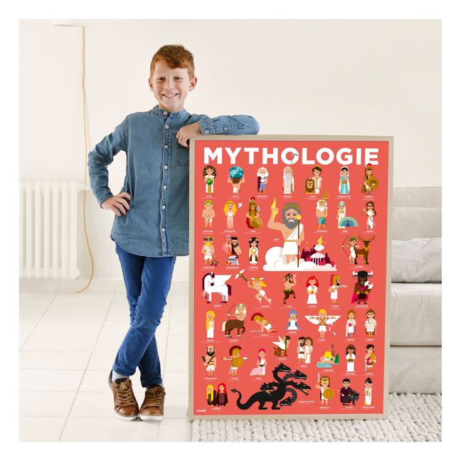 Mythology Sticker Poster