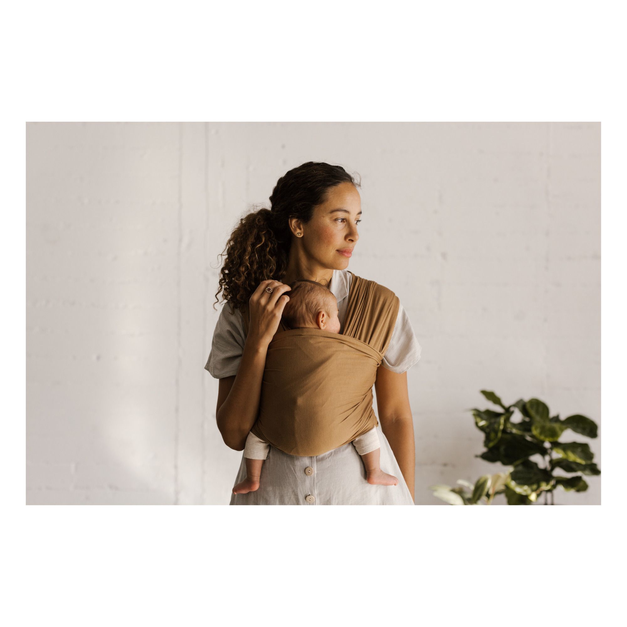 The Wrap Modal Baby Wrap Carrier Camel- Product image n°2