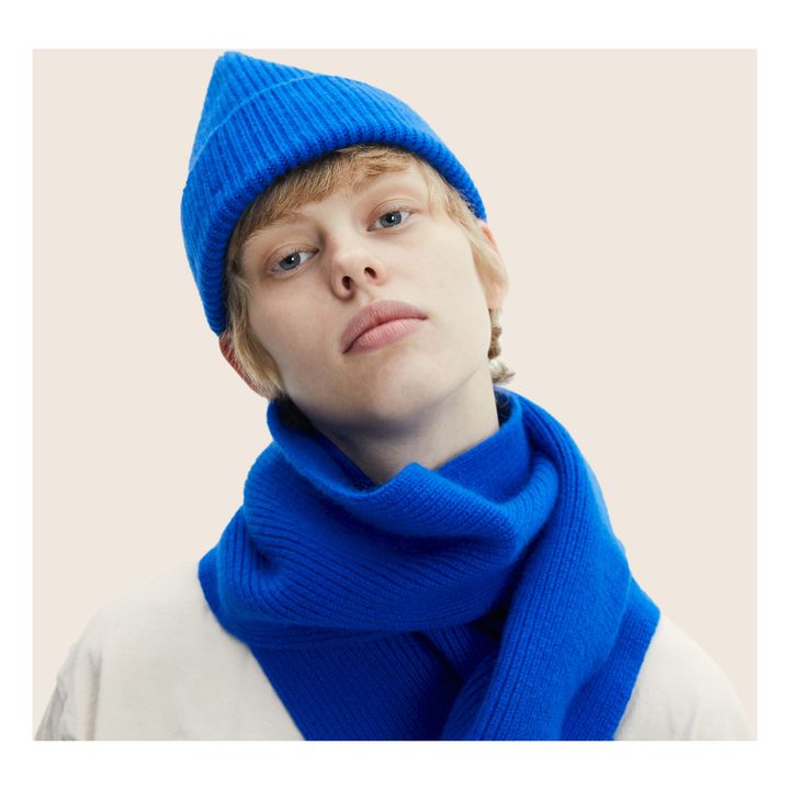 Bonnet Laine | Bleu roi- Image produit n°1