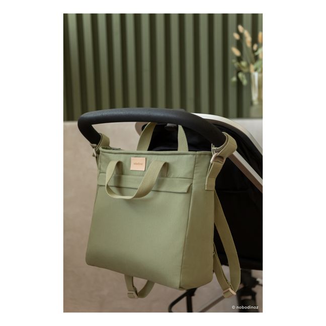 Wickelrucksack Baby on the go | Grünolive
