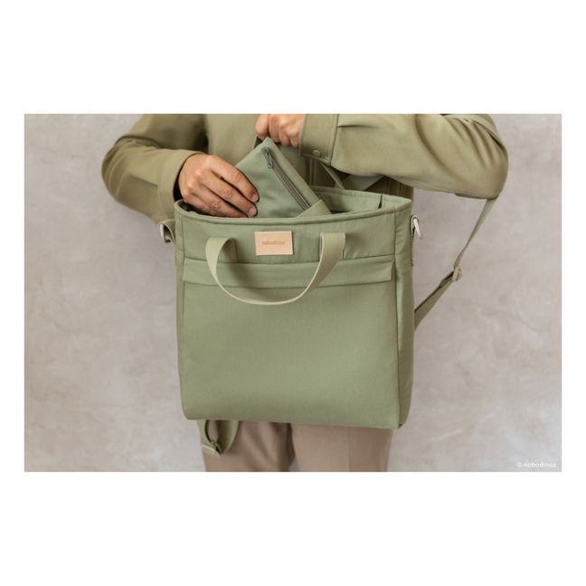 Wickelrucksack Baby on the go | Grünolive
