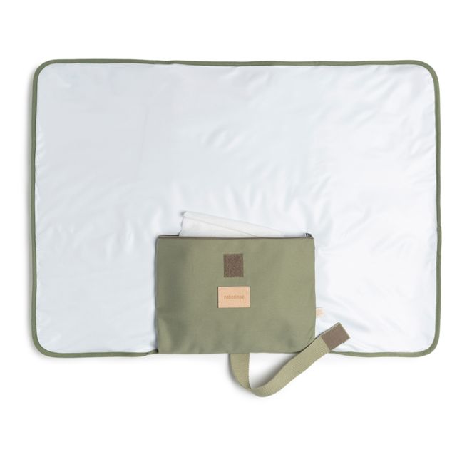 Cambiador de viaje Baby on the go | Verde oliva