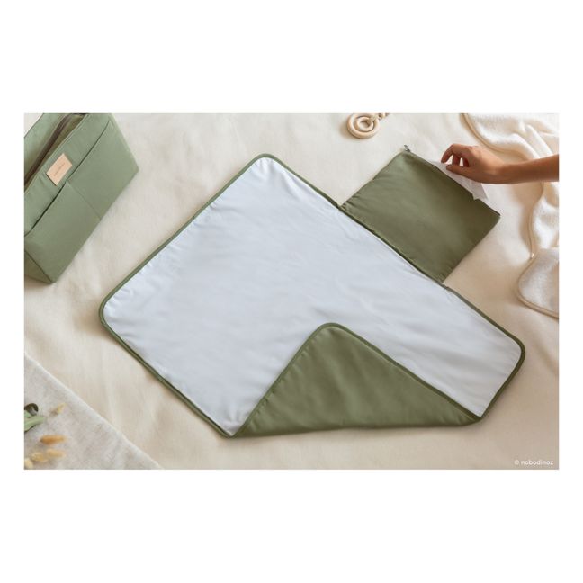 Baby On The Go Travel Changing Mat | Olive green