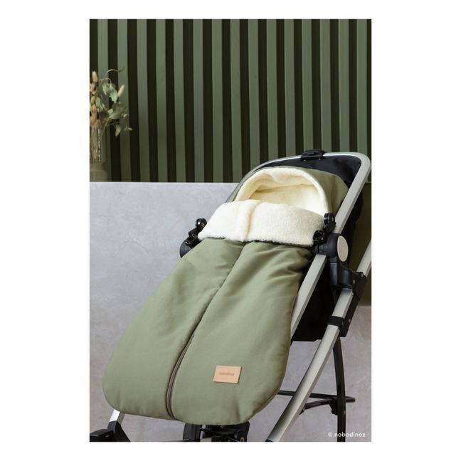 Saco universal para carrito impermeable Baby on the go Verde oliva